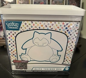 Pokemon Scarlet and Violet 151 Elite Trainer Box Sealed TCG ETB With Case - Picture 1 of 4