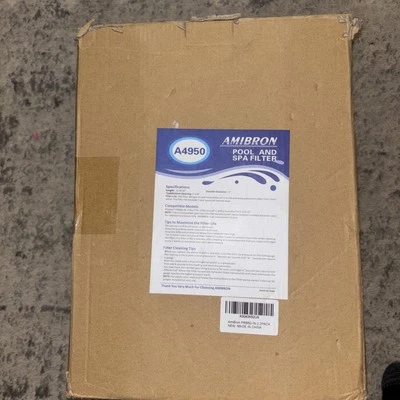 AmiBron C-4950 Spa Filters Replaces PRB50-IN，Jacuzzi J235/J245，50 sq.ft 4 Pack - Image 1 of 2