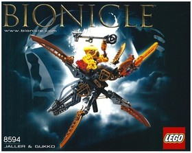 LEGO 8594 - BIONICLE: Titans - Jaller & Gukko - 2003 - NO BOX