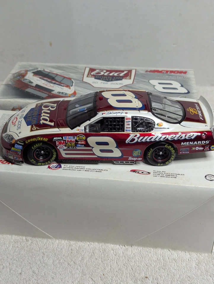 Dale Earnhardt Jr. #8 Budweiser / Daytona /born on Date 20 Feb 2005 Action 1 24