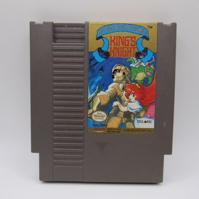 King's Knight Nintendo Entertainment System NES Cleaned - TESTED WORKS VERY GOOD