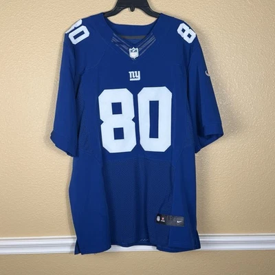 Camiseta Nike NFL masculina tamanho 52 TTG Victor Cruz 80 azul New York Giants - Imagem 1 de 4