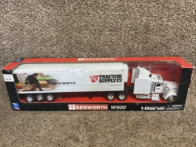 KENWORTH W 900 1:43 SCALE DIE CAST TRACTOR SUPPLY CO. SEMI TRUCK LONG HAULER - Image 1 of 3