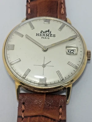 Reloj de pulsera HERMES clásico vintage para hombre Foto 1 de 4