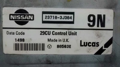 237103J304 centralina motore NISSAN PRIMERA BERLINA P11 1.6 16V 1996 462340 - Immagine 1 di 4
