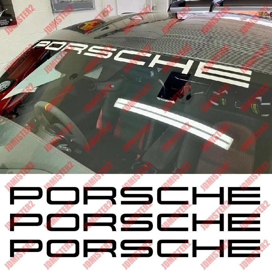 Calcomanía alemana GT2 GT3 911 Carrera Panamera Cayman pegatina 4" - 39" Foto 1 de 1