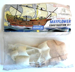 RARE KIT AIRFIX BAG  VINTAGE   MAYFLOWER   TYPE 2    (1959/63)    COMPLET - Picture 1 of 3