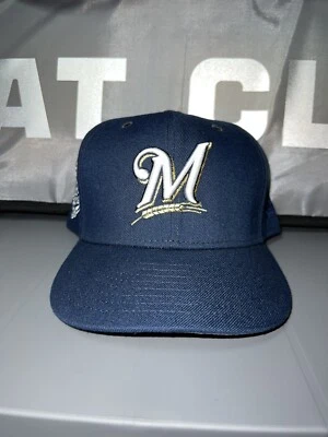 Paquete de cerveza Not Hatclub Milwaukee Brewers 2002 ASG parche lateral gris UV TALLA 7/78 Foto 1 de 4