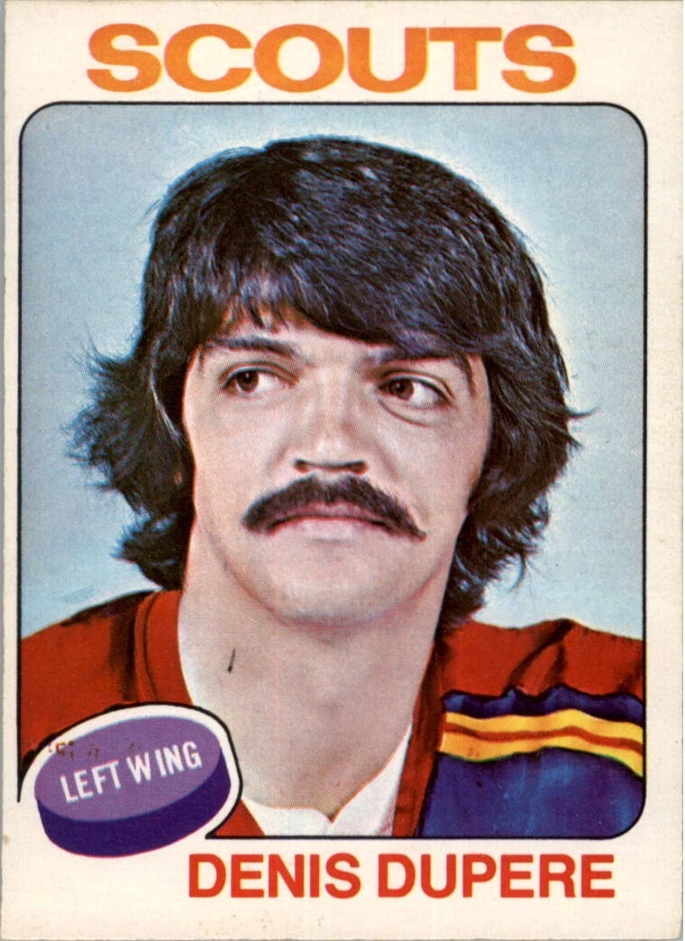 1975-76 O-PEE-CHEE HOCKEY #159 DENIS DUPERE KANSAS CITY SCOUTS