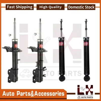 Amortecedor dianteiro traseiro KYB conjunto de 4 peças para Infiniti FX35 2004 2003 - Imagem 1 de 4