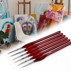 Extra Fine Detail Paint Painting Brushes Set of 6 Art Miniatures Model Maker