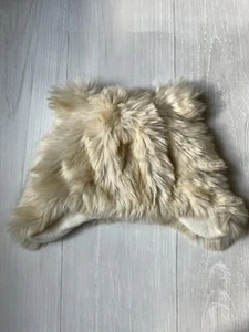 S/M Baby GAP Ear Flap Faux Fur Lined Hat Trapper Hat Babygap - Picture 1 of 11
