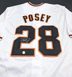 Buster Posey San Francisco Giants Signed Autographed Jersey with COA