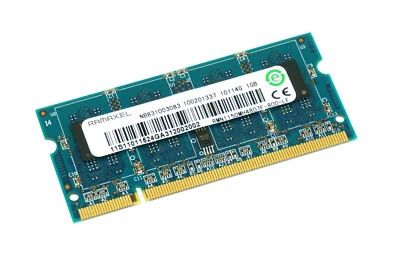 RMN1150MH48D7F-800-LF GENUINE RAMAXEL LAPTOP MEMORY 1GB DDR2 PC2-6400S (CA611) - Image 1 of 2