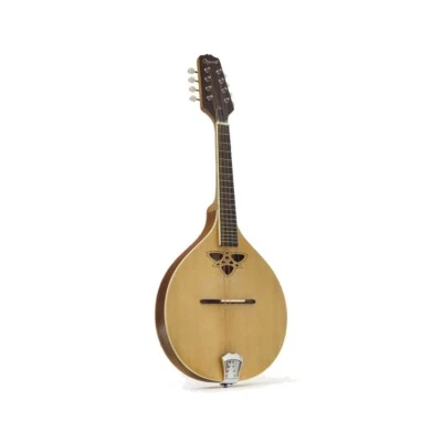OZARK Flat Back Mandolin [2240] with Gig Bag folk, instrument, mandola, 8, strin - Image 1 of 2