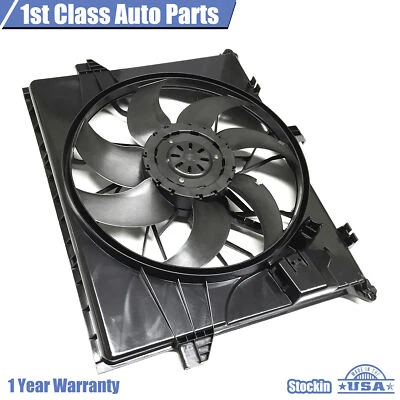 Radiator Cooling Fan Assembly For Mercedes Benz Ml350 Ml450 Ml500 R320 R350 R500 - Image 1 of 4