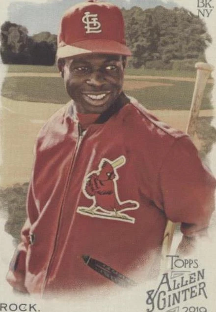 2019 Topps Allen & Ginter - Lou Brock #389