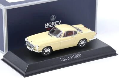 1:43 Norev Volvo P1800 Coupe 1963 Beige 870007 - Immagine 1 di 3