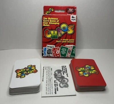 TDC Games The Chaos Card Game of Everchanging Rules - Image 1 of 3
