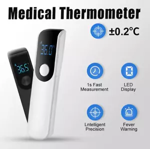 Medical Temperature Infrared Thermometer Forehead Digital Non-contact - Picture 1 of 4
