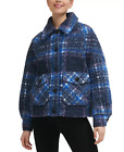 Calvin Klein Plaid Koszula Kurtka sugerowana cena detaliczna 280 $ Rozmiar XS, 6D 1881