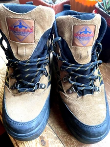 Damen Workload Schuhe Leder Knöchel Kissen hohe Stahlkappe Stiefel, Größe 7M - Bild 1 von 9