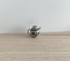 Igma Artisan Jane Graber Miniature Stoneware Teapot 1:12 Scale Signed
