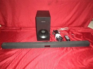 Samsung HW-FM35/ZA Soundbar w/ PS-EW1-2 Subwoofer Home Audio System - Picture 1 of 15