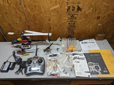 Blade 450 3d MSR X MCP X RC Helicopter W/ Spektrum Dx6i 6 Channel Transmitter - Image 1 of 4