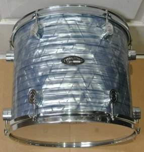 EARLY 6 STAR MEXICO MODEL! PDP by DW 14" CX BLUE ONYX TOM for YOUR DRUM SET K796 - Picture 1 of 12