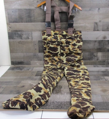 Ranger Greenriver Fishing Waders Mens Medium Brown Duck Camo Neoprene Hunting - Image 1 of 4