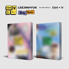 LEE JIN HYUK CTRL+V 4th Mini Album 2Ver SET 2CD+POSTER+2 Book+2 Card+2 Photo+etc