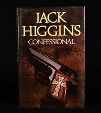 1985 Confessional Jack Higgins First Edition Signed