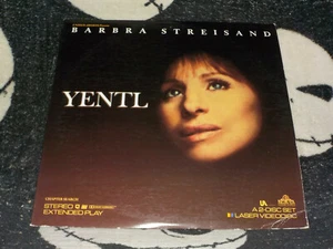 Yentl Laserdisc LD Barbra Streisand Mandy Patinkin Amy Irving Free Ship $50 - Picture 1 of 3