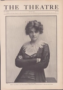 Laura Hope Crews - August 1913 - Early Original Theatre Print - Picture 1 of 1