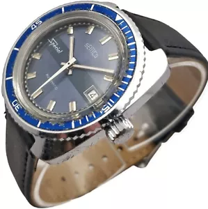 Semco Automatic 37mm 1970s Calibre FE 3611 LEBROCANTHEURE MONTRE VINTAGE WATCH - Photo 1 sur 6