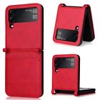 Protective Phone Case for Galaxy Z Flip 3 4 5G Bag Cover Wallet Carbon New