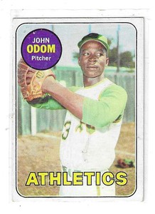 John Odom Gradable Topps 1969 #195 (8311)