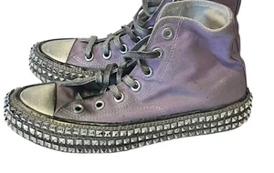 Zapatilla deportiva Free People Nan Ku Cruise con tachuelas •36/6• púrpura plata joya - Imagen 1 de 17