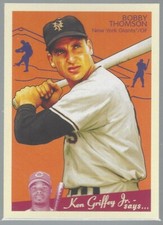 Bobby Thomson 2008 Upper Deck Goudey SP Card# 217