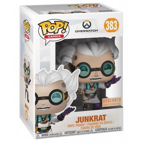 Funko POP! Games - Overwatch Vinyl Figure - JUNKRAT (Dr. Junkenstein) #383 *Excl Cover