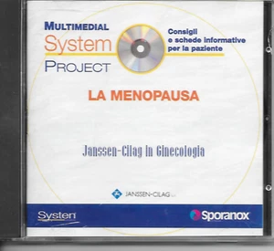LA MENOPAUSA - MULTIMEDIA SYSTEM PROJECT - COSIGLI SCHEDE - SPORANOX CD ROM - Photo 1/2