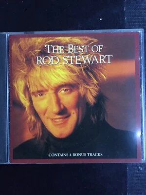 Rod Stewart THE BEST OF Used 16 Track Greatest Hits Cd Pop Rock 70s 80s 90s - Image 1 of 3