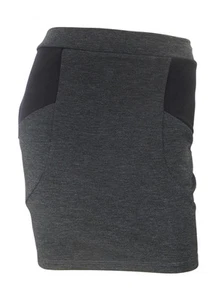 Marks & Spencer Limited Collection kurzer grauer stretchiger Bleistiftrock mit sichtbaren - Bild 1 von 6
