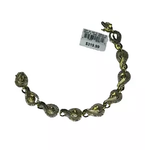 PULSERA INFINITY.50CTW GOB (Oro sobre latón) 7 1/4 pulgadas - Imagen 1 de 3