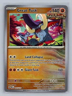 SV05: Temporal Forces #097/162 Great Tusk - Image 1 of 2