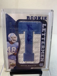 2013 Kevin Reddick Upper Deck Rookie Letterman North Carolina Auto - Picture 1 of 5