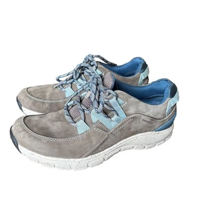 Zapato Deportivo Clarks Wave Range Combinado Gamuza Para Mujer 7 Caminar Impermeable Senderismo Foto 1 de 4