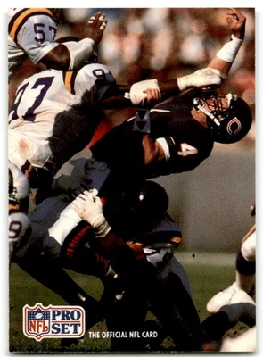 1991 Pro Set Jim Harbaugh #716 - Image 1 of 2