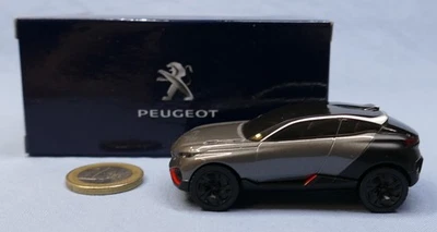 Norev 1/64 réf 312016 : Peugeot Concept Car Quartz (Gris métal) - Photo 1/4